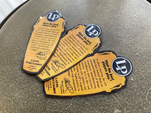 Latin percussion sticker - lp,